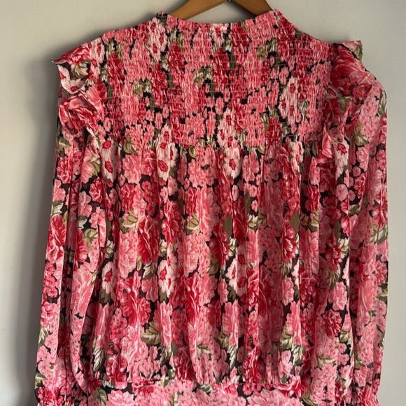 NEW Bardot Remi Floral Blouse in Pink Gardenia 8 - Picture 4 of 8